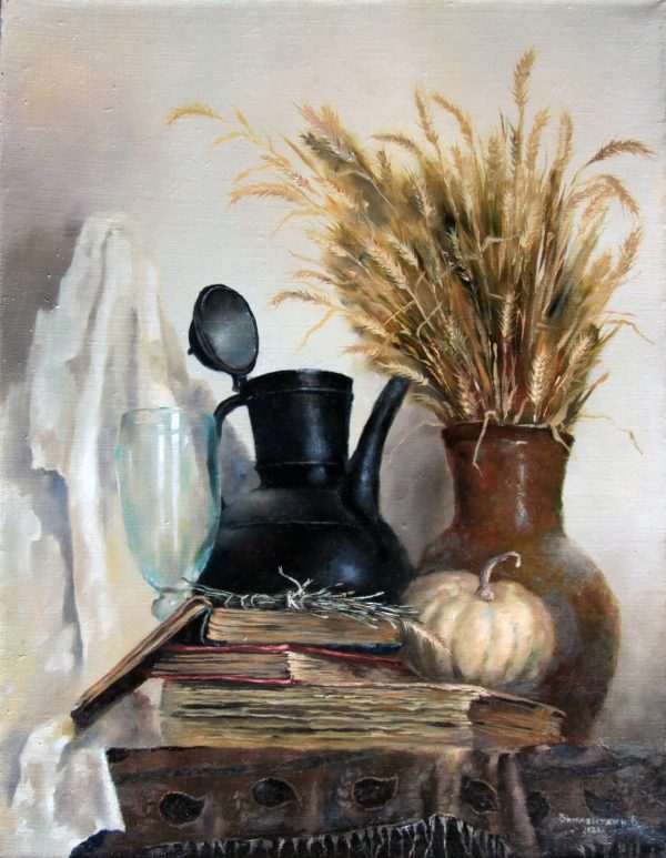 Zemlaynukhin "Harvest" oil canvas